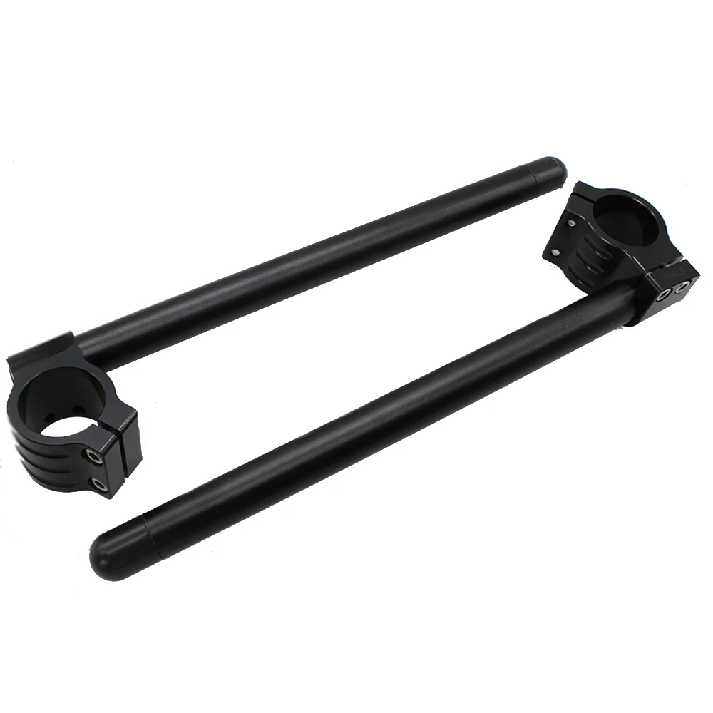 CNC черный руль мотоцикла Руль клипоны Suzuki GSXR600 GSXR750 GSXR 600 750 2006 2007 2008 2009 2010