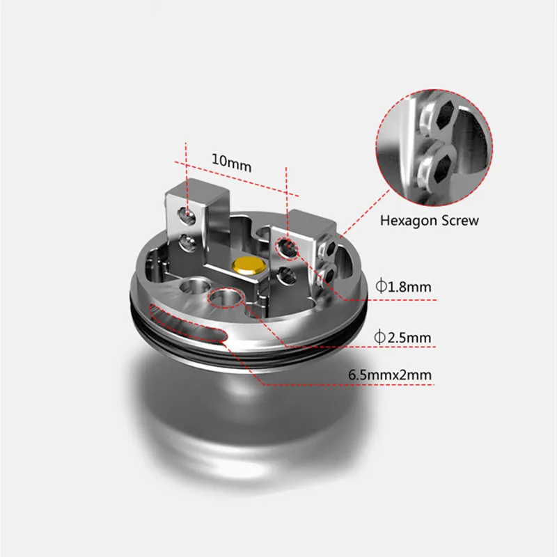 Оригинальная электронная сигарета HCigar Maze RDA dripping атомайзер для вейпа