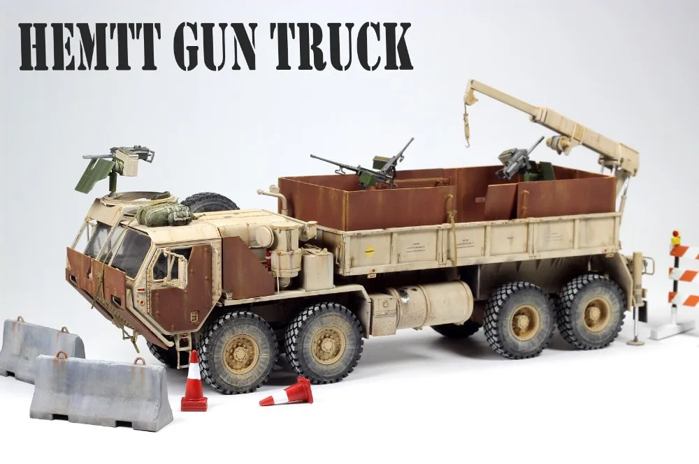 ITALERI 6510 1/35 масштаб M985 HEMTT грузовик пластиковая модель строительный комплект