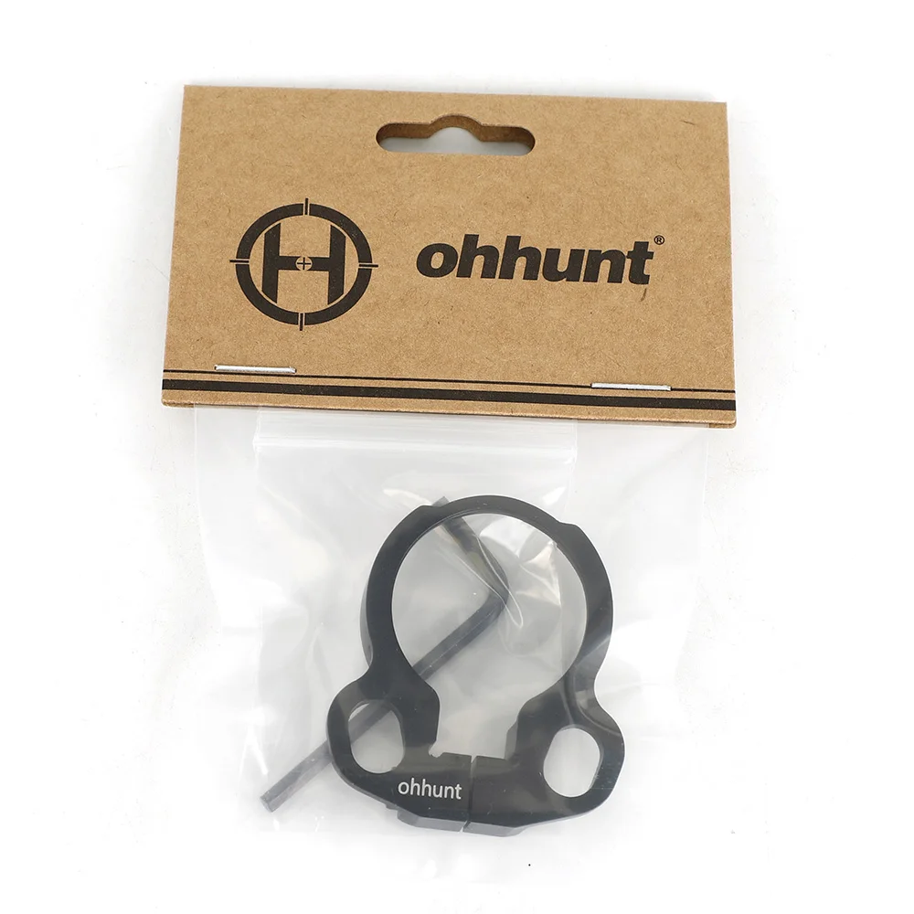 Ohhunt петля Концевая пластина Слинг поворотный адаптер для 4 или 6 позиций в наличии
