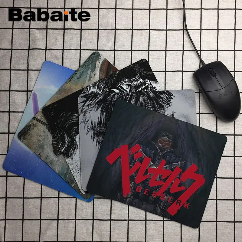 Babaite Cool New Berserk armor DIY дизайн игровой с узором коврик для мыши Размер 18x22 см 25x29