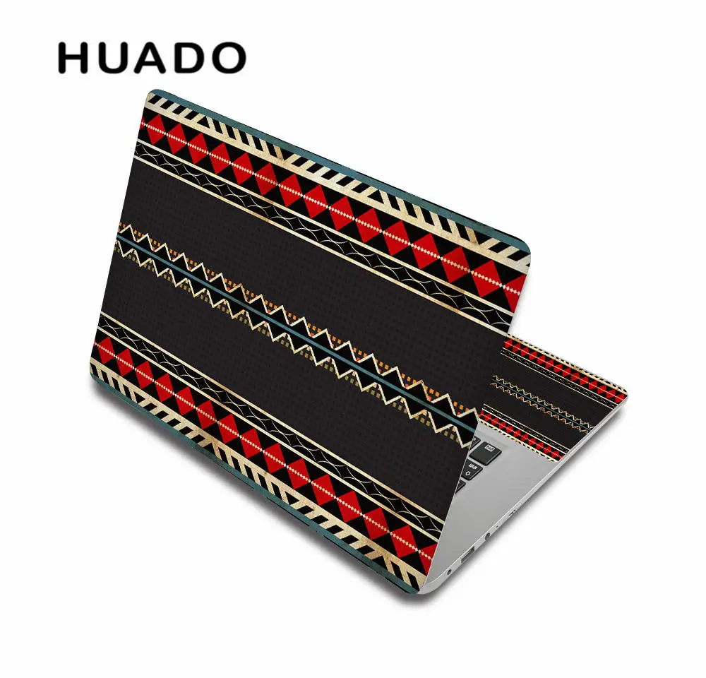 laptop skin 7 Полосатые стильные виниловые наклейки для ноутбука 15 17 13 14, кожаный универсальный чехол для ноутбука huawei matebook/acer/asus/lenovo yoga - Цвет: laptop skin 7