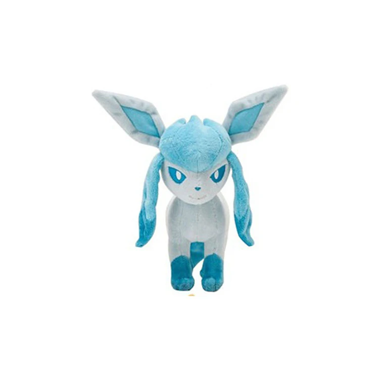 Ice Eevee toyUmbreon Eevee Jolteon Vaporeon Espeon Flareon Glaceon Leafeon Sylveon мягкая плюшевая кукла плюшевая игрушка «Пикачу» Серия подарок - Цвет: Ice Eevee