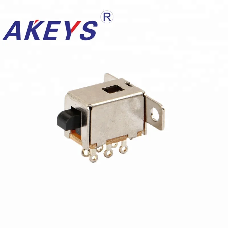10 шт. PS 22F14 6 штифтов A05 самоблокирующийся выключатель питания с 4 фиксированными