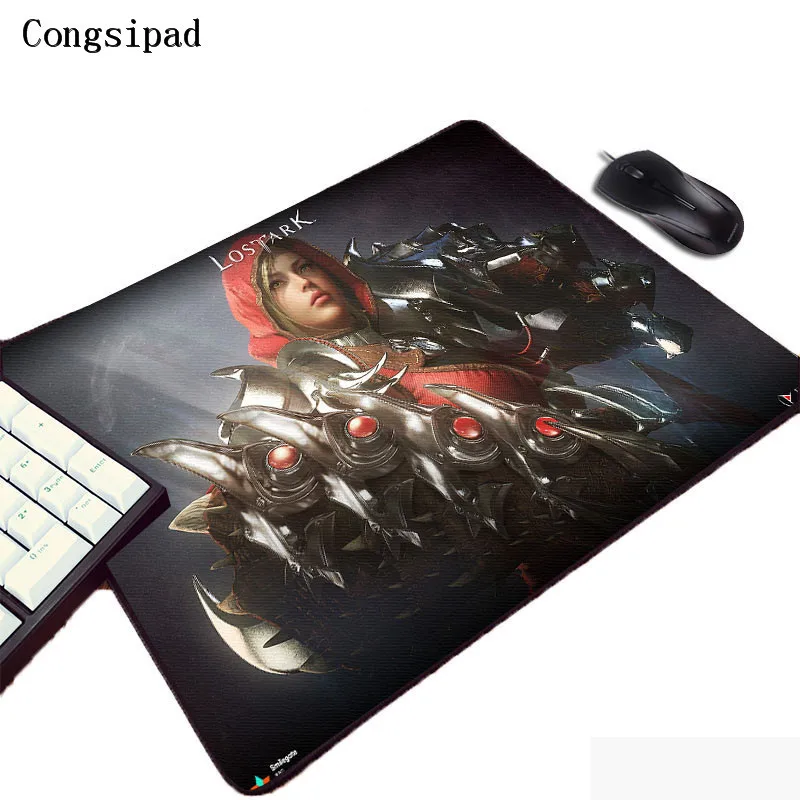 Congsipad Lost Ark HD обои Художественная печать крутая видео игра геймер резиновый коврик для мыши маленький размер ПК Компьютерная клавиатура ноутбук планшет - Цвет: 250X290X2MM