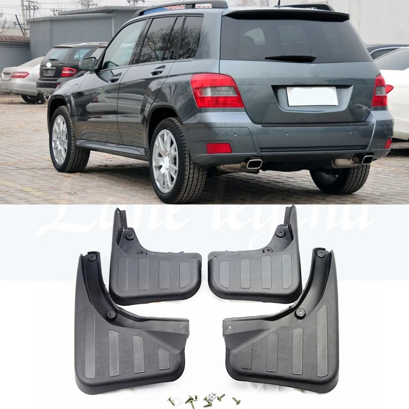 Брызговики брызговик комплект OE Styled Автомобиль Брызговик s для Mercedes-Benz GLK класс 2010- крыло 2013 Передняя Задняя 220 250 350
