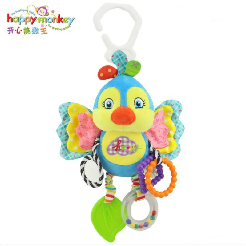 Happy monkey Детские Колокольчик для животных подвесная кровать новорожденных