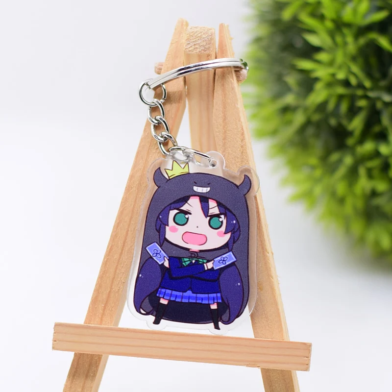 Love Live брелок двухсторонний брелок акриловый кулон аниме аксессуары брелок с фигурками из мультфильмов
