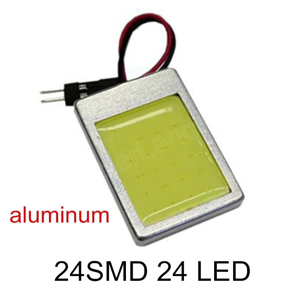 Лучшая цена распродажа 10 шт./лот 18 SMD Автомобильная лампочка лампа COB алюминиевая