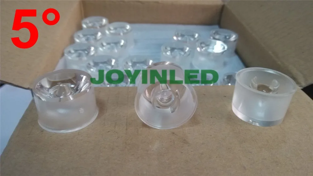 

Free shipping 50pcs diameter 20mm waterproof PMMA led lens with holder 5 degree
