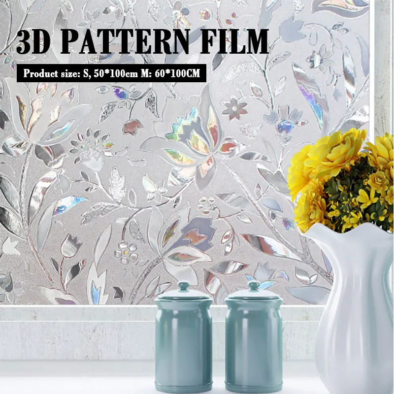 3D окна очки для офиса пленка экономный ПВХ двери декор ванной дома красивая