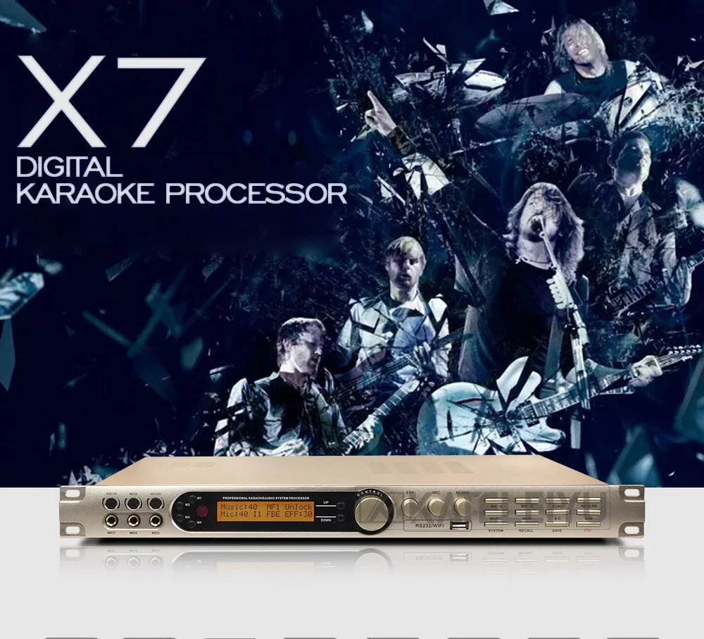 Звуковой процессор GTX7 effect улучшенная версия управления обработкой