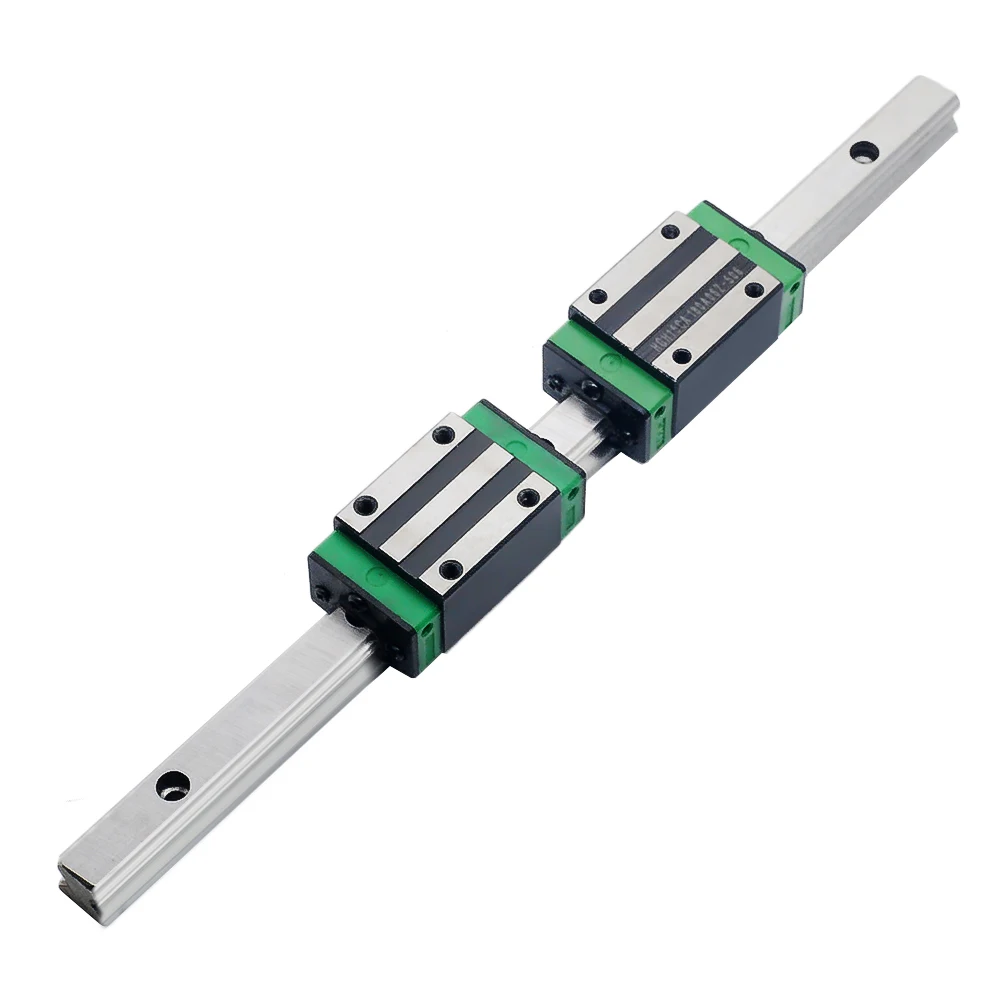 3D печатные детали ЧПУ линейная направляющая 1 шт. HGR20-L-100mm + 2 HGH20HA карета |