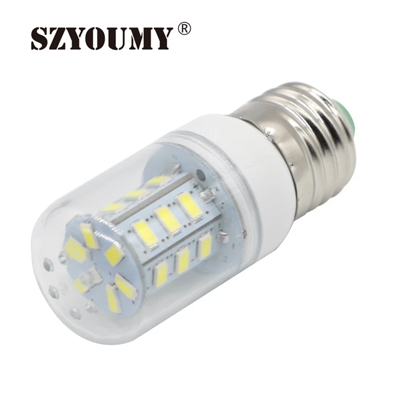 SZYOUMY E27 E14 Светодиодная лампа для кукурузы Ac 110V 220V SMD 5730 Лампа проектора 24Led