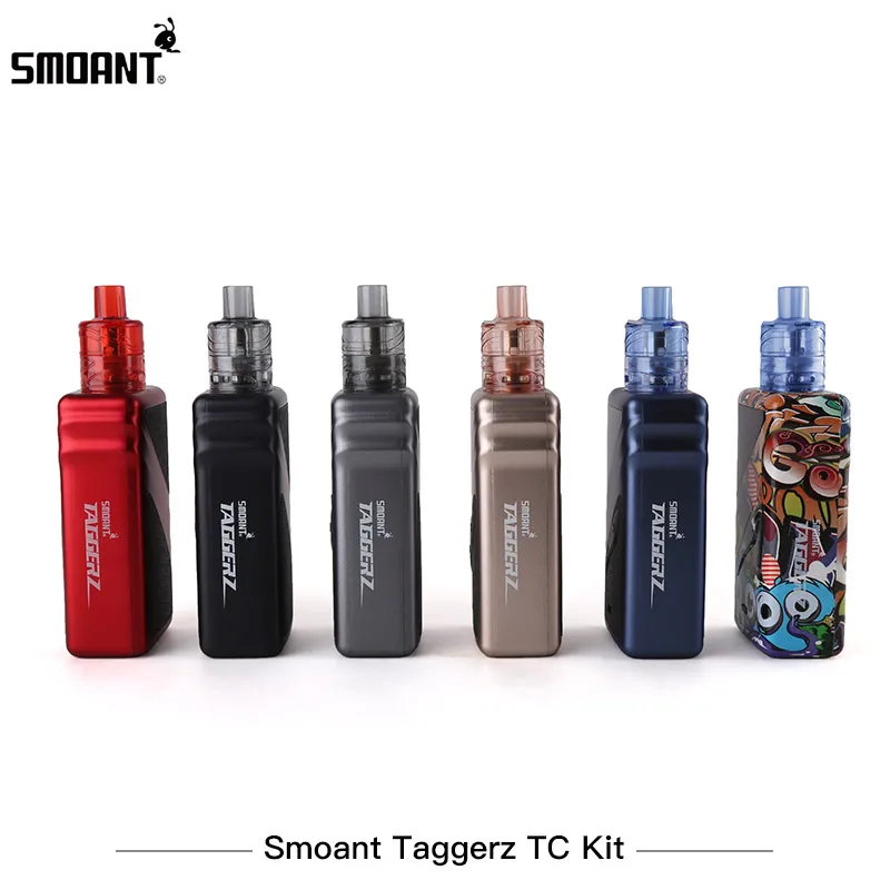 Оригинальные электронные сигареты Smoant Taggerz набор с двойной батареей 200 Вт боксмод