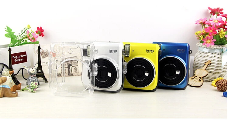 Fujifilm Instax Прозрачный чехол для камеры ПВХ прозрачный ремешок защитная сумка на