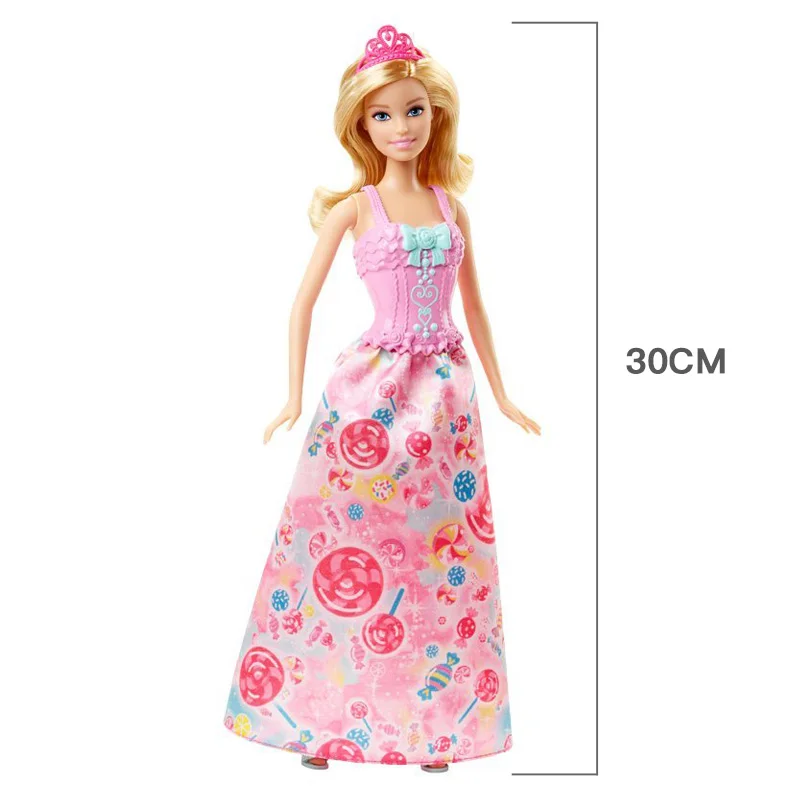 Оригинальные куклы Барби Dreamtopia красное платье работы Одежда Набор русалки для