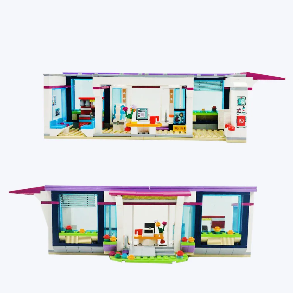 01039 Heart lake Hospital Construction Toy Friends Girls Series 932pcs Building Blocks Compatible 41318 | Игрушки и хобби