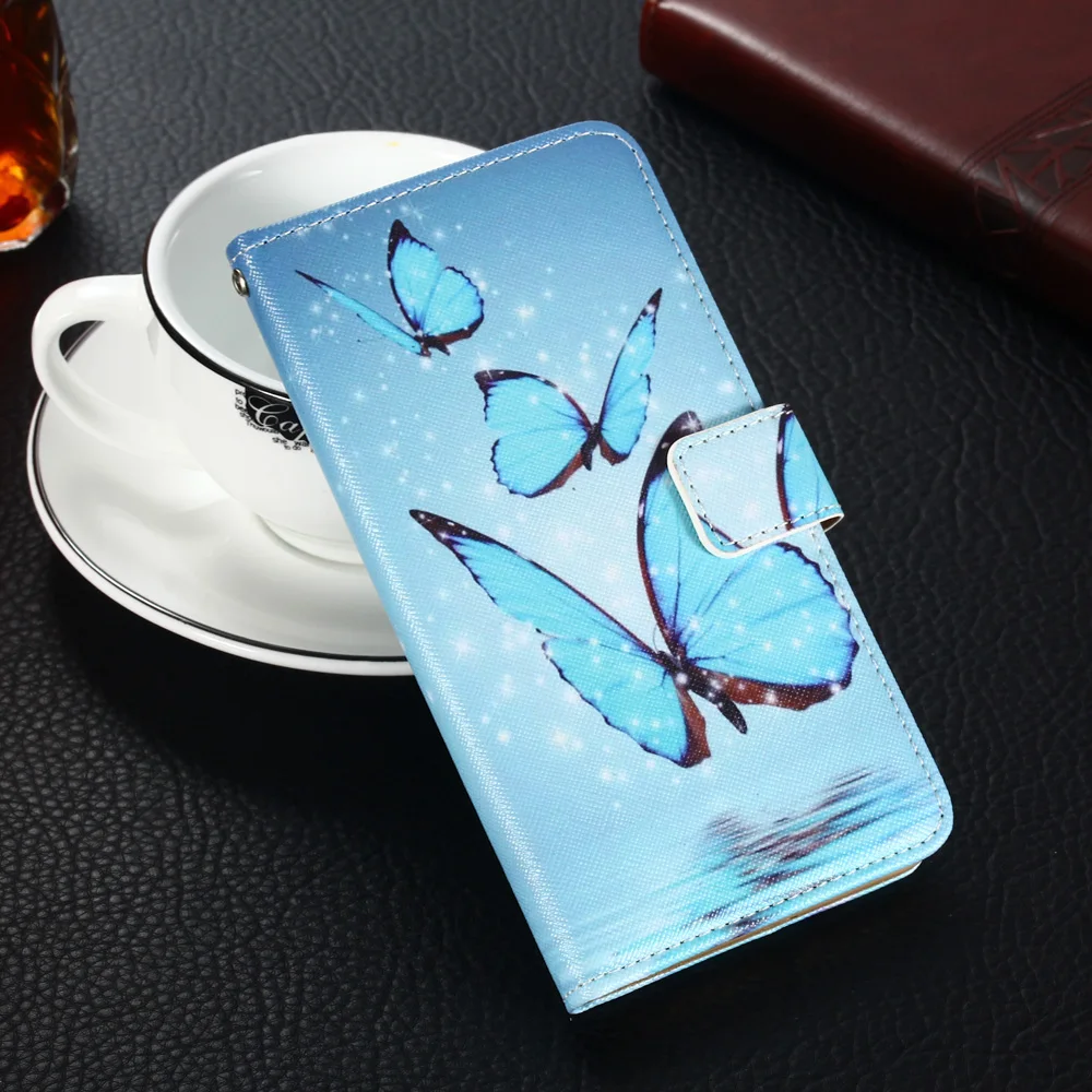 

FSSOBOTLUNFor Oukitel U20 Plus Case PU Leather Retro Flip Cover Shell Magnetic Fashion Wallet Cases Kickstand Strap Shell