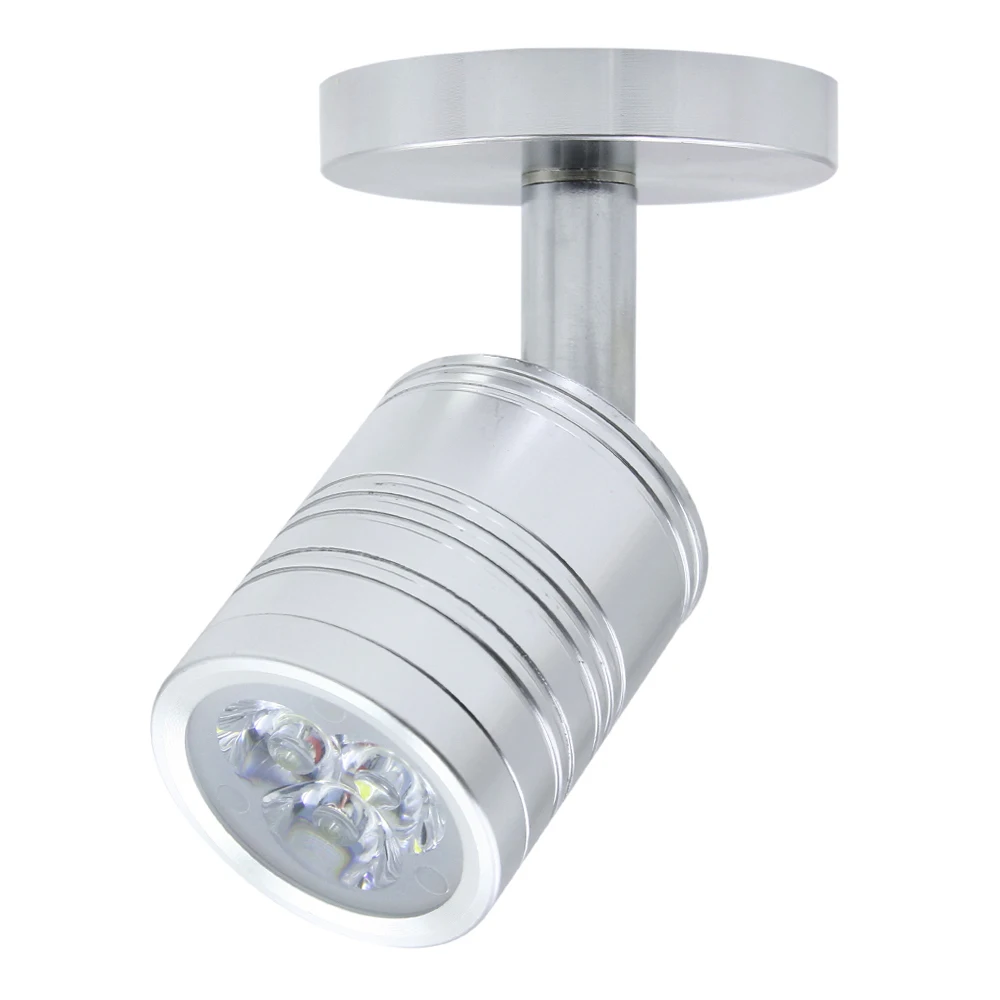 DONWEI 3W 3LED регулируемый угол украшения дома в простом стиле алюминиевый настенный