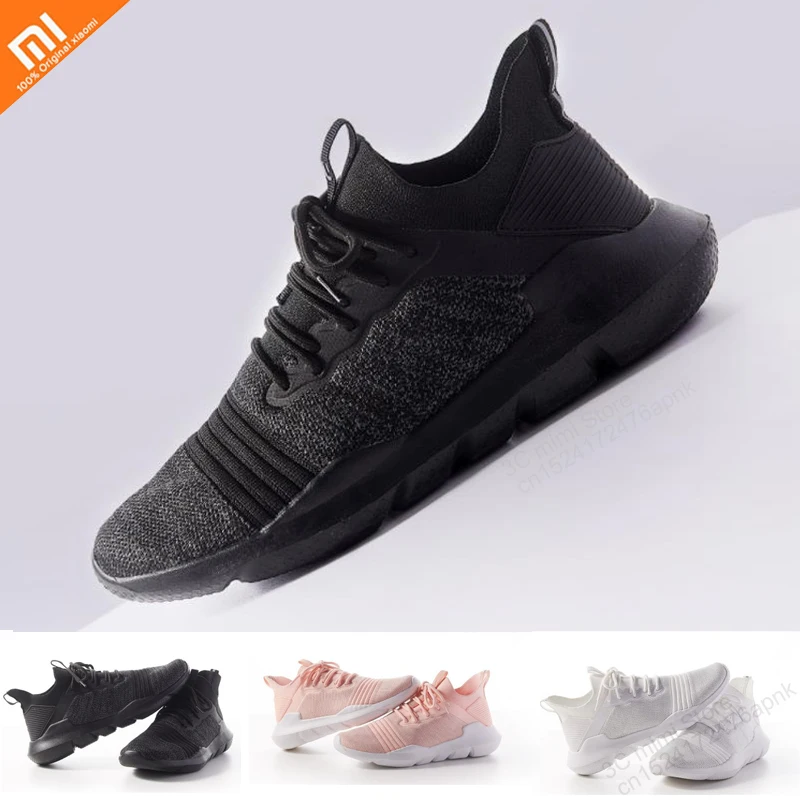 Легкая повседневная обувь xiaomi mijia Мужская и женская спортивная с амортизирующей