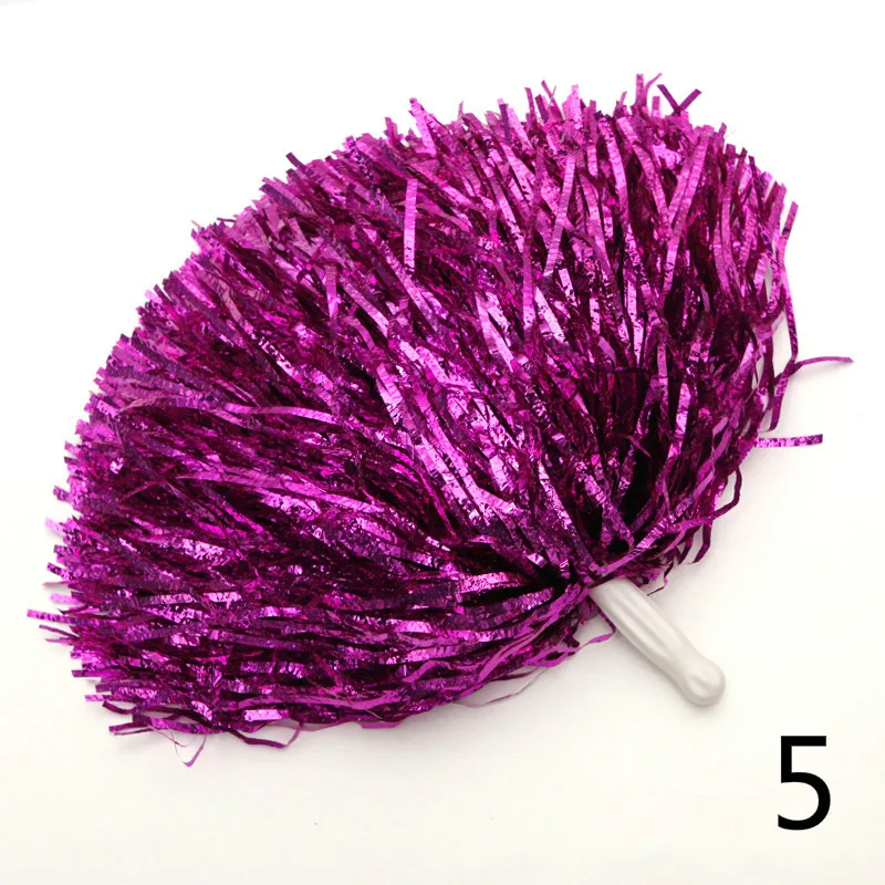 

2pcs Cheerleaders Pompon Flowers Balls Cheerleading Pom Poms