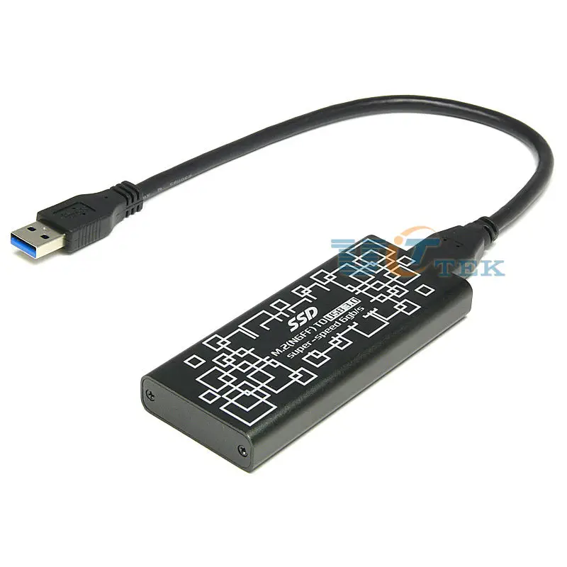 M.2 NGFF USB 3 0 чехол M2 (SATA канал) SSD внешний корпус B/B + M ключ 80 мм|ngff to usb 3.0|usb 3.0 caseexternal