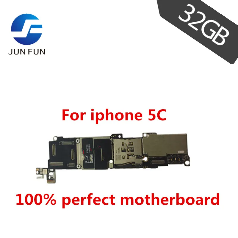 Материнская плата JUN FAN Для iPhone 5C 32 ГБ ROM материнская с полными ЧИПАМИ IOS