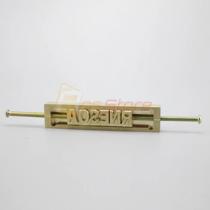 Гибкие буквы с ЧПУ гравировальная форма Горячая фольга кожа Штамповка