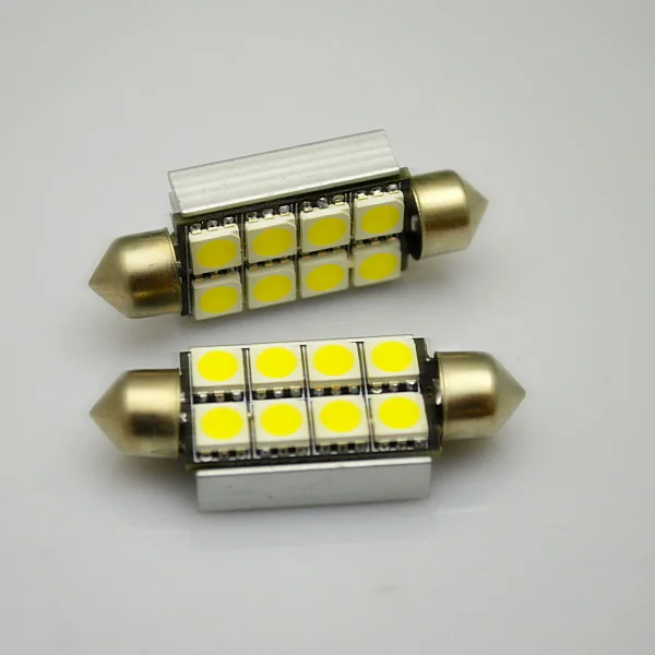50 шт./лот гирлянда canbus тепловой плавник 8 SMD 5050 безотказные гирлянды светодиодные