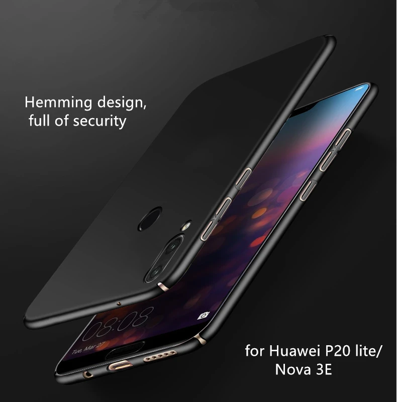 Чехол P20 Lite для Huawei жесткий чехол Fundas Capa on защитный Жесткий Бампер Nova 3e Coque|Бамперы|