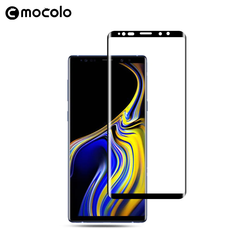 Закаленное стекло для Samsung Note 9 защита экрана Mocolo S8 Plus 8 роскошный изогнутый край 9H