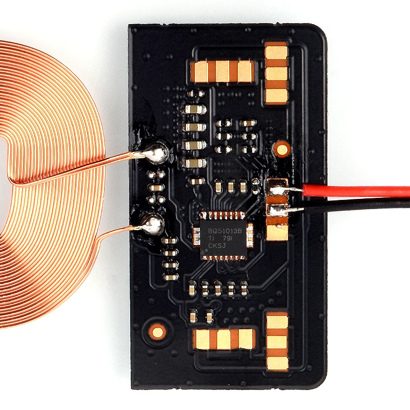 Беспроводной приемник QI VEEAII DIY 5 Вт 5V1A для телефонов iPhone Android | Мобильные телефоны и