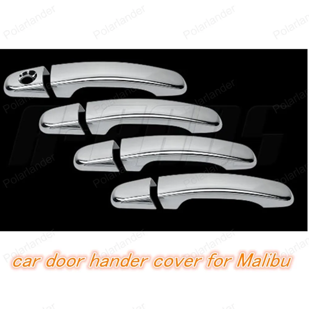 

For M\alibu 2005-2014 Stainless steel trim 4pcs/Lots Car Door Handle Chrome Cover Interior-door Handle Cover Auto Accessories