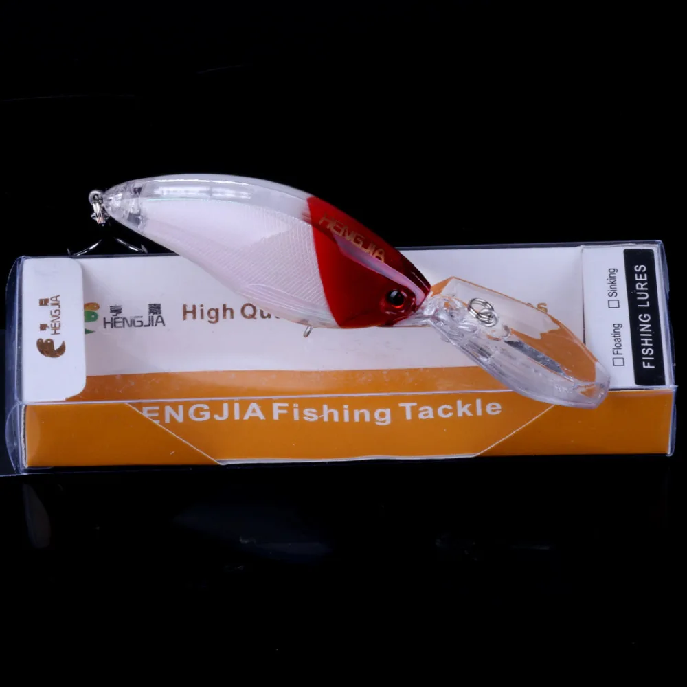 HENGJIA 1 шт. 17 7 г 10 см жесткая рыболовная приманка кренкбейт искусственная длинный