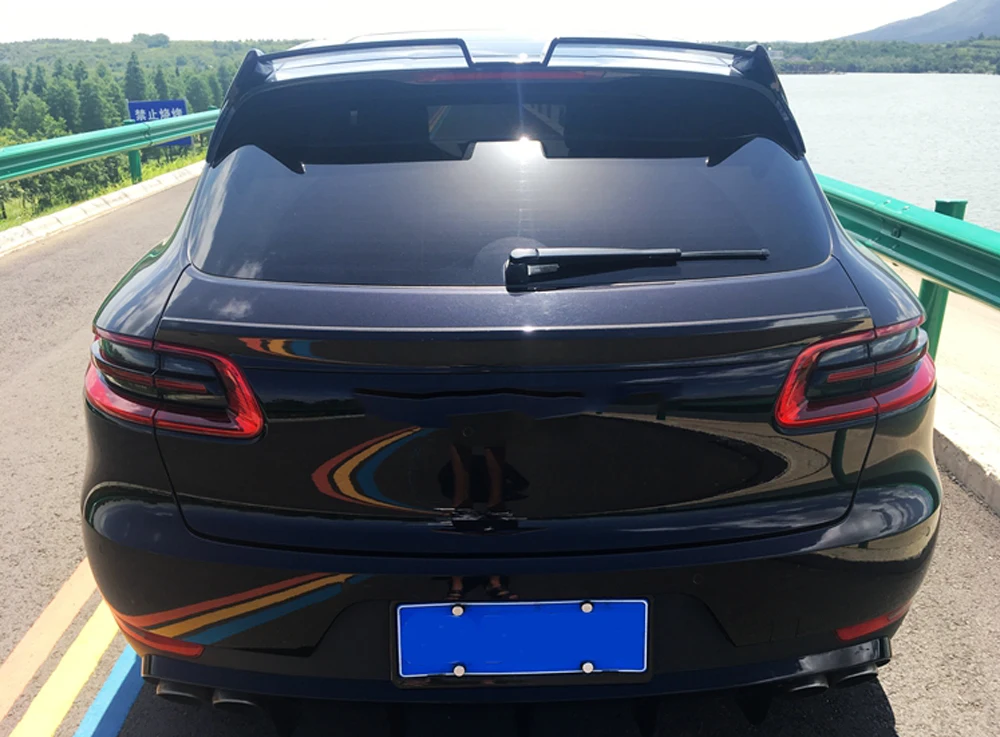 ABS авто задняя крыша спортивный хвост окно спойлер крыло для Porsche Macan SUV 2015 2016