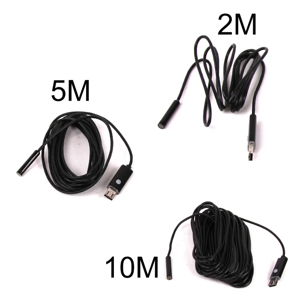 Мини-эндоскоп 2 в 1 USB Android длина 2/5/10 м | Безопасность и защита