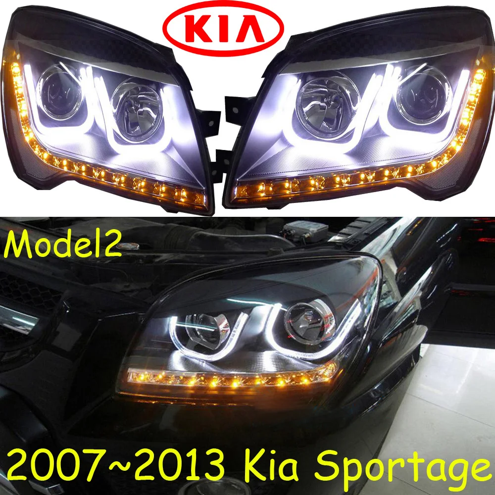 Bumper lamp for KlA Sportage headlight,2007 2008 2009 2010 2011 2012 2013year Sportage daytime light,sportager,sportage r