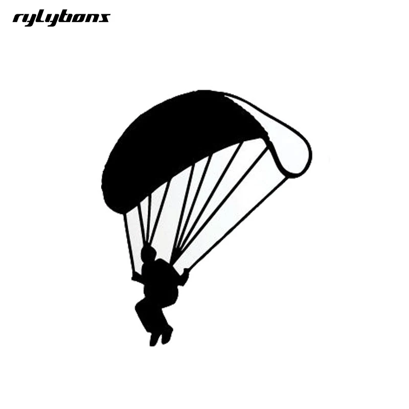Rylybons 1 шт. 12 3*10 2 см наклейки на Автомобильный кузов и спортивный парашютный