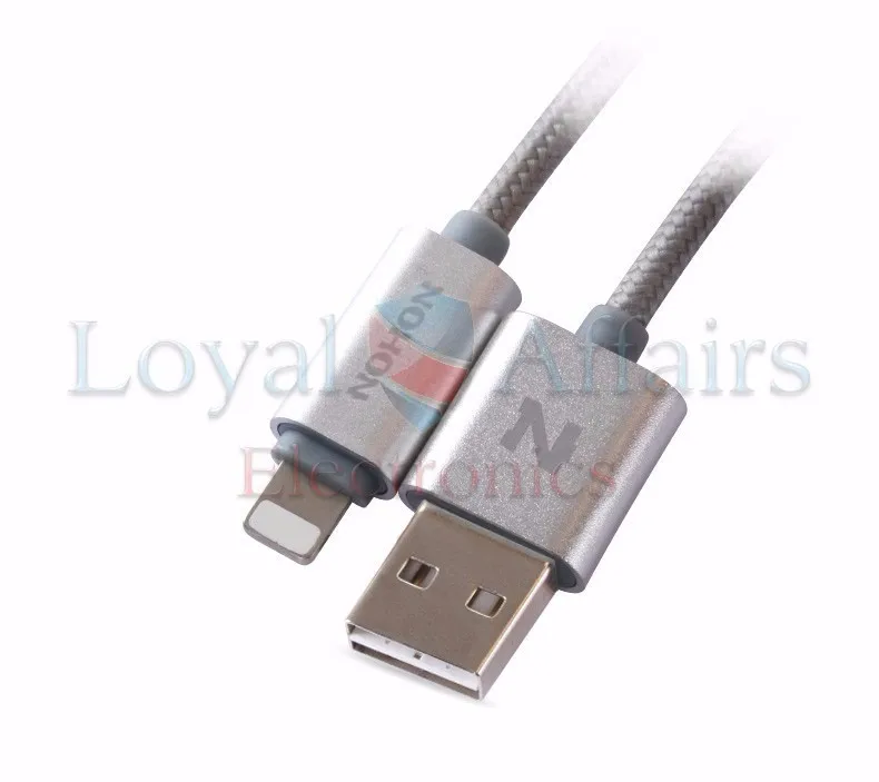 NOHON 150 см светодиодный умный USB кабель для iPhone X 8 5S 6 Plus 6S ipad 4 mini Air IOS 6 7 8 9 10 11 алюминиевый сплав кабель для зарядки и передачи данных
