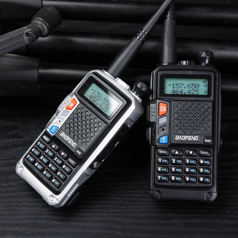 BaoFeng BF-UVB3 Plus 8 Вт мощная рация cb ham двухстороннее радио 128CH 136-174Mhz& 400-520Mhz 10 км большой диапазон обновления UV 5R