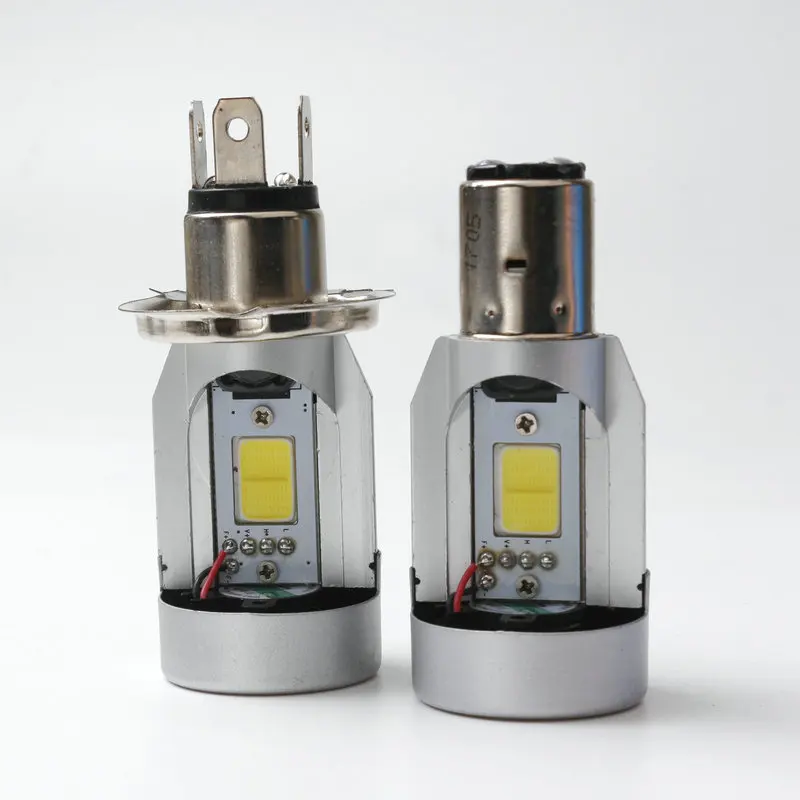 2020 New Time-limited Carro Auto Led Car 12v Hb2 H4 Motorcycle Moped Scooter Light Bulb 6500k Moto Accessories For Harley | Автомобили и