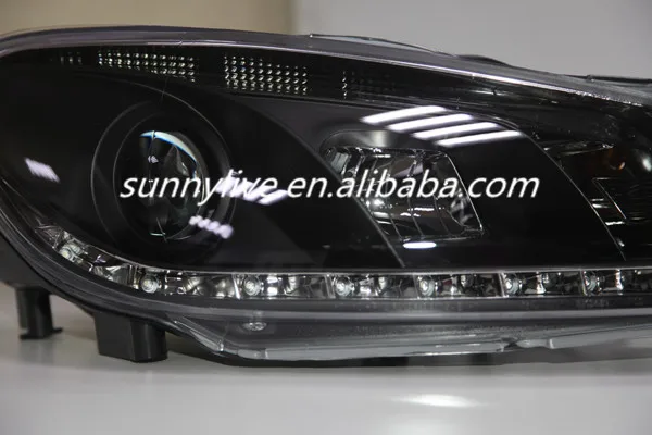 Для VW Golf 6 светодиодный фар Ангельские глазки 2009-2011 V8 сонар Стиль SN
