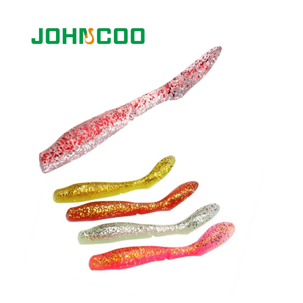 JOHNCOO Промо Рыболовные Приманки 5 шт. 9.5 см 11 г Воблер Мягкие Worm Рыбалка Swimbait