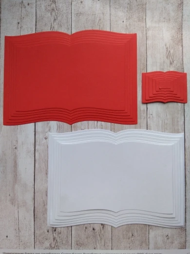 Adv one 3D библейские книги рамка для резки металла трафарет DIY скрапбукинга альбом