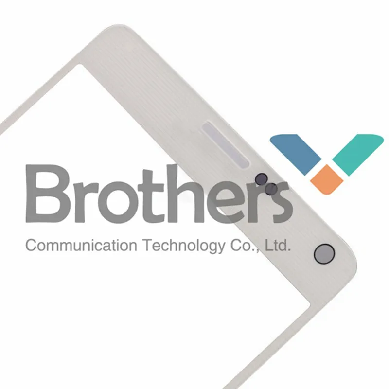 Оптовая Продажа Черный Белый Передний экран Внешний стеклянный объектив для Samsung