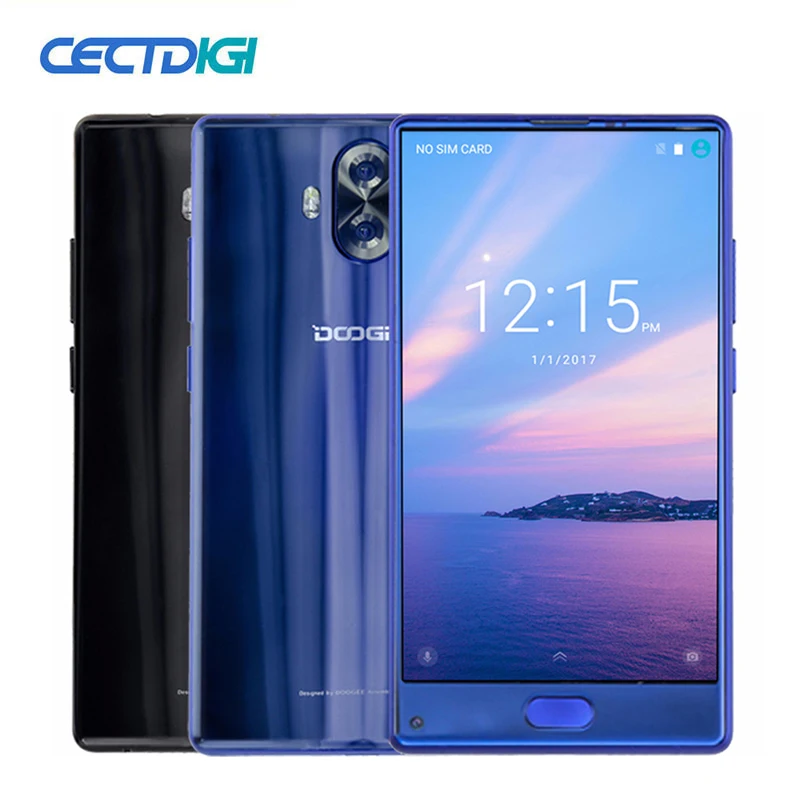 Смартфон DOOGEE MIX Lite с двойной камерой 5,2 ''MTK6737 четырехъядерный процессор 2 ГБ+ 16 ГБ Android 7,0 3080 мАч мобильный телефон с отпечатком пальца