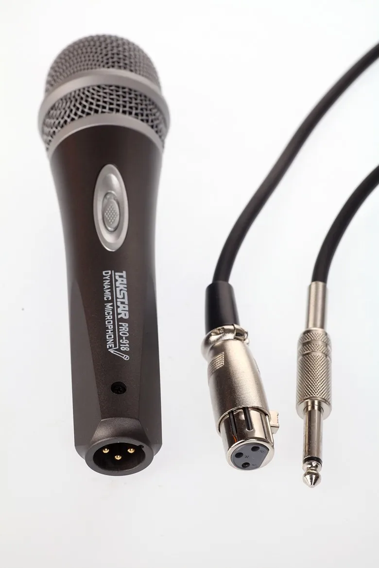 Takstar pro 918a динамический микрофон профессиональный ktv MC для караоке с посылка вой
