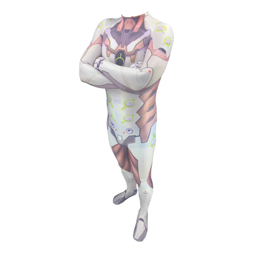 Спандекс игра косплей Гэндзи костюм 3D печати супергероя Зентаи Хэллоуин для