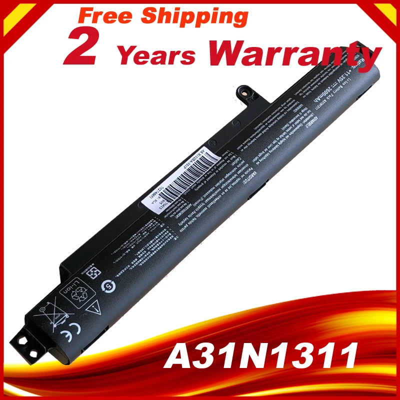 Аккумулятор A31N1311 для ASUS F102BA X102B VivoBook X102BA F102BASH41T|Аккумуляторы ноутбуков| |